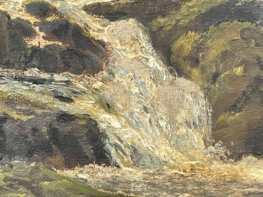 Tobias Everet Spence, River Forest Landscape, 20th Century