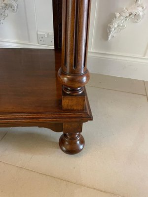 Antique Carved Oak Dumbwaiter, 1880 for sale at Pamono