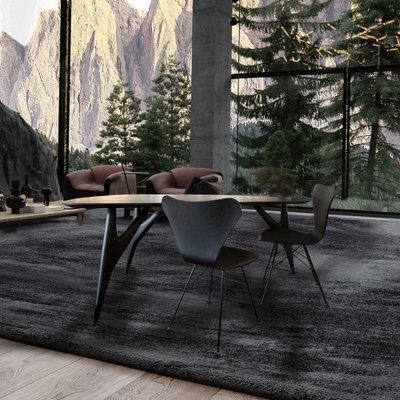 Small Ted Masterpiece Nero Ash Table by Greyge for sale at Pamono