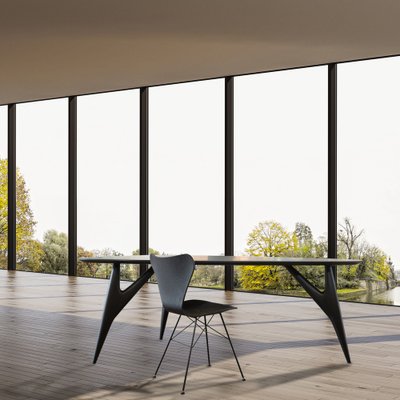 Small Ted Masterpiece Nero Ash Table by Greyge for sale at Pamono