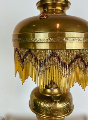 Art deco oil sale lamp
