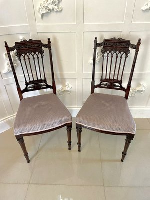 Antique side online chairs