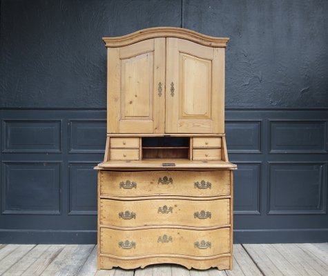 Antique pine secretary sale desk