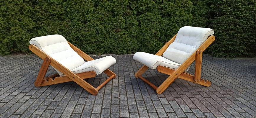 Kon Tiki Chairs from Ikea, 1970s, Set of 2 for sale at Pamono