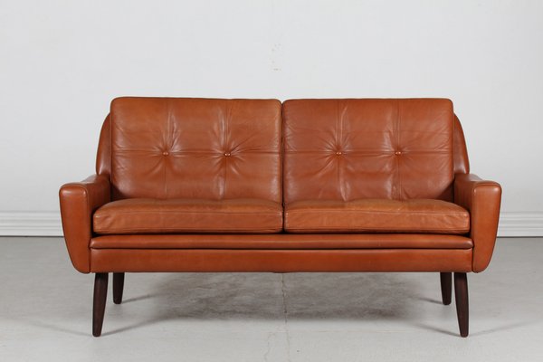Danish two on sale seater sofa