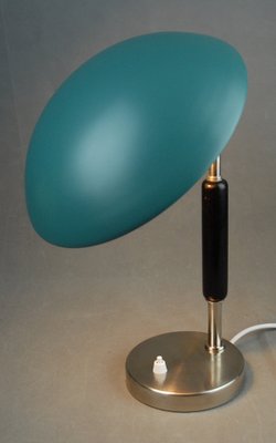 A grey lacquered metal desk lamp, possibly by Asea, Sweden mid 20th  century. - Bukowskis
