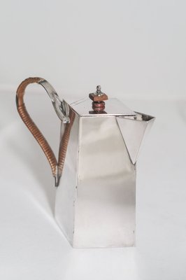Art Deco Sterling Silver Tea and Coffee Service by Mappin
