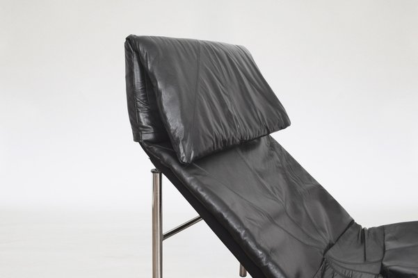 Ikea leather chaise store lounge