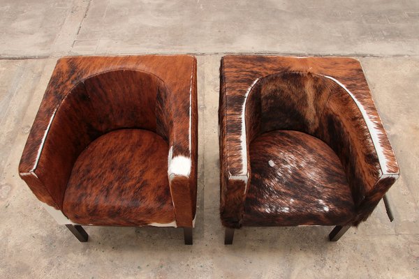 Small 2024 cowhide chair