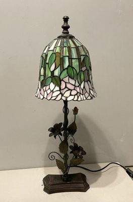 1970s Vintage Desk Lamp/Tiffany 1970s Vintage Desk Lamp/Tiffany