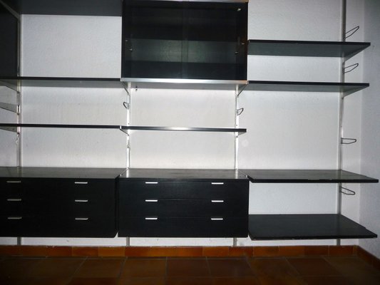 4 Bay Css Wall Mounted Shelf By George Nelson For Herman Miller