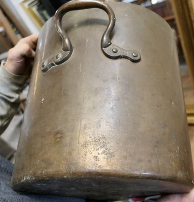 Large 19th Century Cooking Pot with Original Patina for sale at Pamono