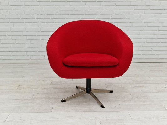 Red swivel accent chair deals
