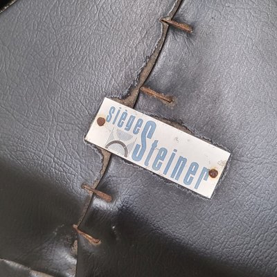 Mid-Century Tonneau Chair by Pierre Guariche for Steiner, 1950s