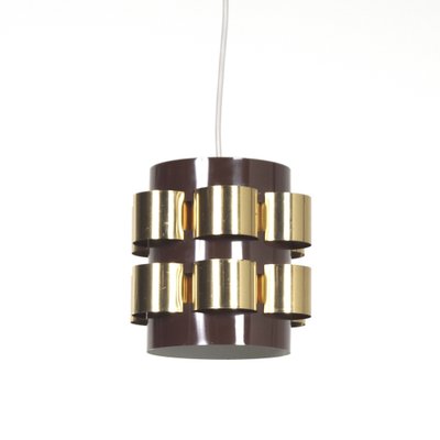 Danish Pendant by Werner Schou for Coronell Elektro, 1970s Danish Pendant by Werner Schou for Coronell Elektro, 1970s