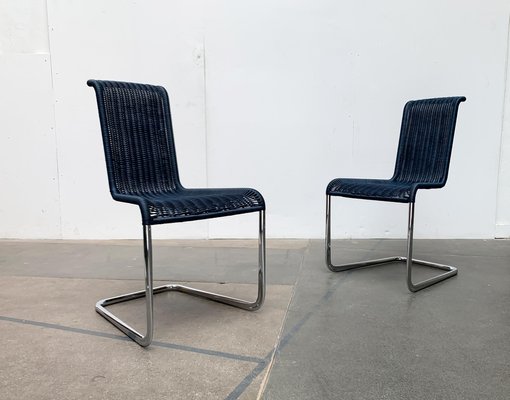Vintage German B20 Cantilever Dining Chairs from Tecta by Tecta