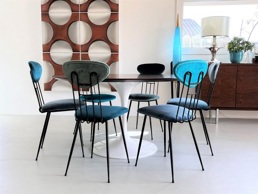 1960s dining table and chairs hot sale