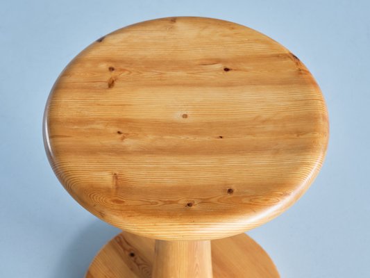 Side Table in Pine by Hirtshals Sawmill for Rainer Daumiller