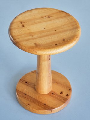 Side Table in Pine by Hirtshals Sawmill for Rainer Daumiller