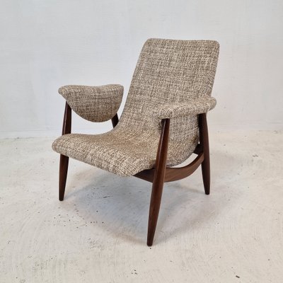 Mid century cheap teak armchair