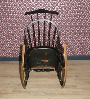 Ethan allen wooden rocking chair new arrivals