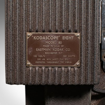 Vintage American Cinema Projector Lamp from Kodak, 1940s for Vintage American Cinema Projector Lamp from Kodak, 1940s for
