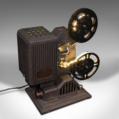 Vintage American Cinema Projector Lamp from Kodak, 1940s for Vintage American Cinema Projector Lamp from Kodak, 1940s for