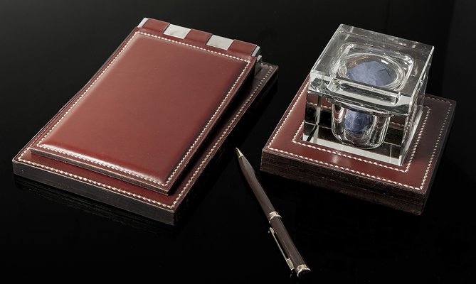 Desk Set from Hermes, Set of 5 for sale at Pamono
