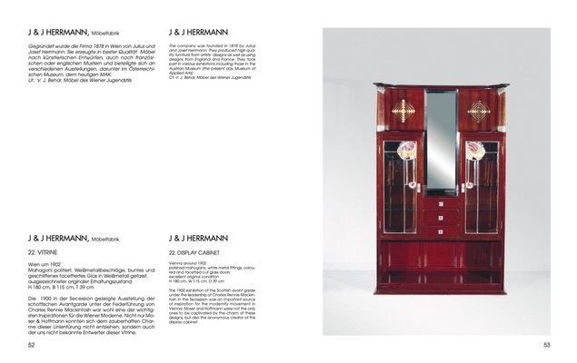 Art Nouveau Stand Mirror with a Bench from Julius & Josef