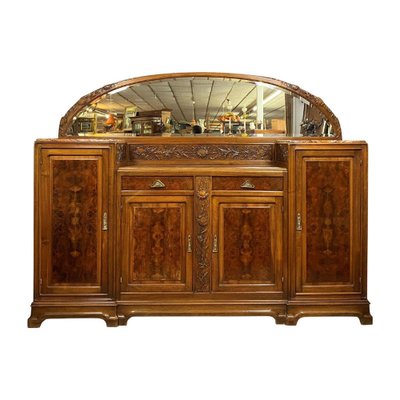Art Deco Buffet in Walnut and Burl 1920s