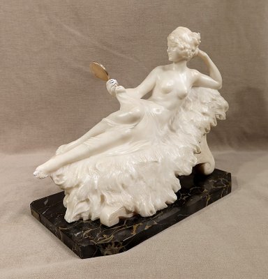 A. Saccardi, Venus at the Mirror, Early 20th Century, Large