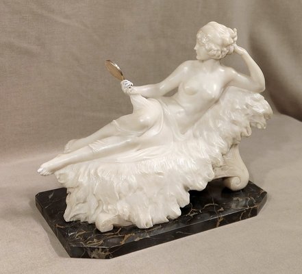 A. Saccardi, Venus at the Mirror, Early 20th Century, Large