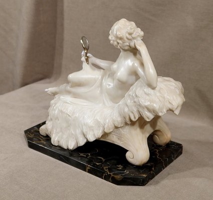 【新品タグ付】liten sheer sculpture topsホワイト A. Saccardi, Venus at the Mirror, Early 20th Century, Large