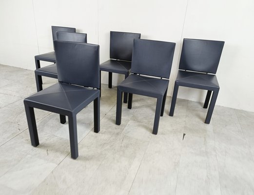 Arcadia Dining Chairs by Paolo Piva for B& B Italia, 1980s, Set of