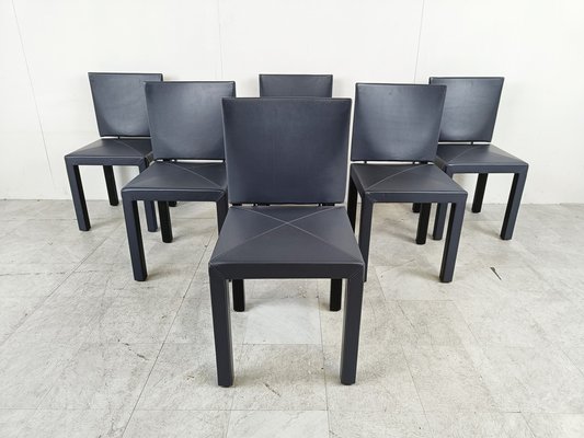 Arcadia Dining Chairs by Paolo Piva for B& B Italia, 1980s, Set of