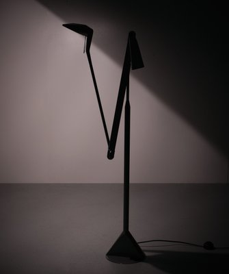 Lampadaire réglable « Zelig » par Walter Monici pour Lumina, Italie années 1980 | Selency