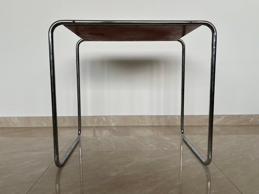 Bauhaus Chrome B9 Side Table attributed to Marcel Breuer for Mücke