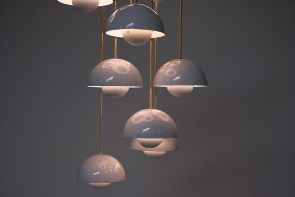 Pendant Light by Verner Panton for Louis Poulsen, Denmark, 1968 for sale at  Pamono