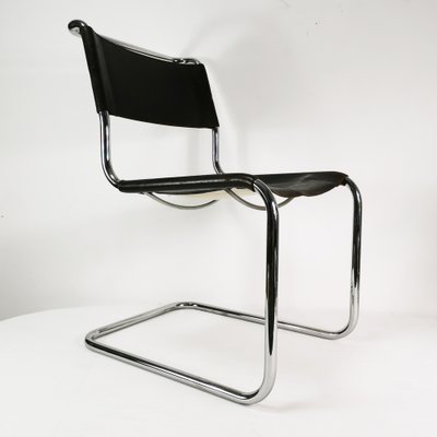 希少 BAUHAUS THONET postmodern ヴィンテージ 入手困難 Bauhaus S33 Chair by Mart Stam from Thonet, Austria, 1960s for