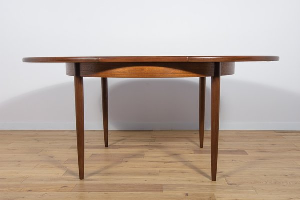 Mid-Century Teak Round Fresco Dining Table from G-Plan, 1960s for