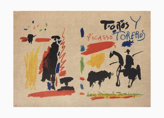Pablo Picasso for Cercle d'Art, Toros y Toreros, 1961, Lithograph