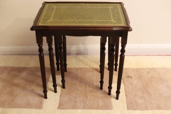 Leather nest of tables online