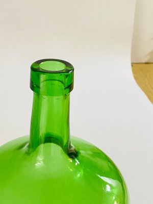 Ancienne bouteille verre vert 1,5 L – Modèle Déposé – déco vintage • EUR 25,00