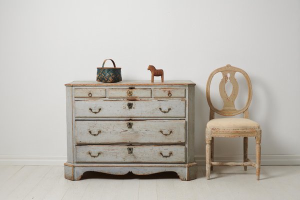 Antique Northern Swedish Classic Gustavian Chest of Drawers