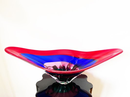 Längliche Art Murano Vase, 1960er bei Pamono kaufen