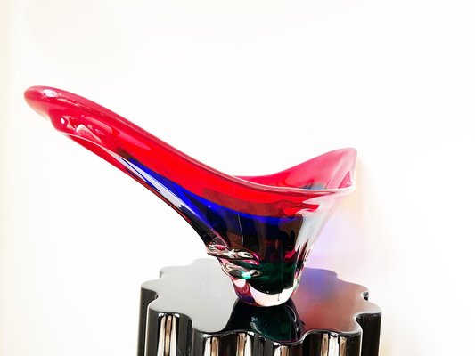 Längliche Art Murano Vase, 1960er bei Pamono kaufen