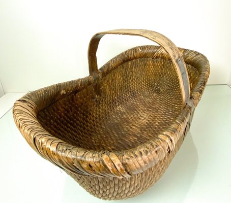 Mid-Century Italian Knitting Basket, 1950s for sale at Pamono