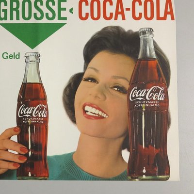 Vintage Coca Cola Poster 1960er Bei Pamono Kaufen