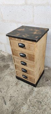 Wooden Workshop Furniture with 24 Drawers for sale at Pamono