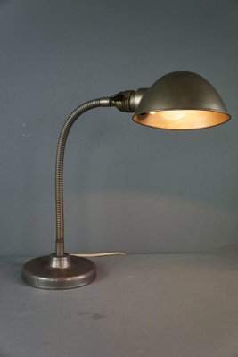 Vintage Goose Neck Metal Desk Lamp